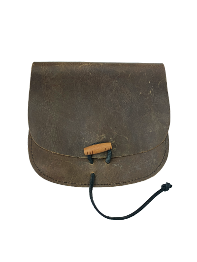 Trollfelsen Gürteltasche Hrothgar Einfach Kaffeebraun